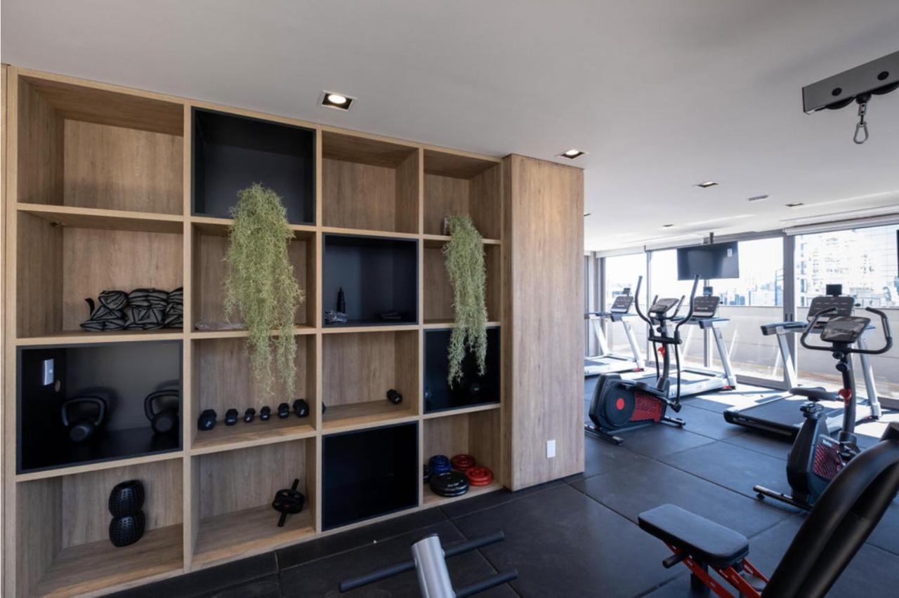 Studio Automatizado Luxo Andar Alto São Paulo Extérieur photo