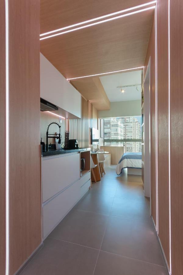 Studio Automatizado Luxo Andar Alto São Paulo Extérieur photo