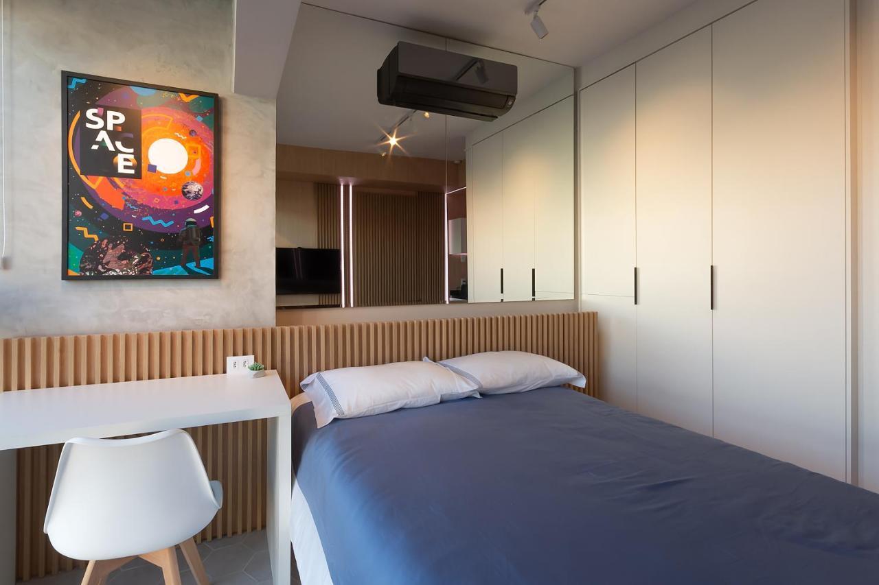 Studio Automatizado Luxo Andar Alto São Paulo Extérieur photo