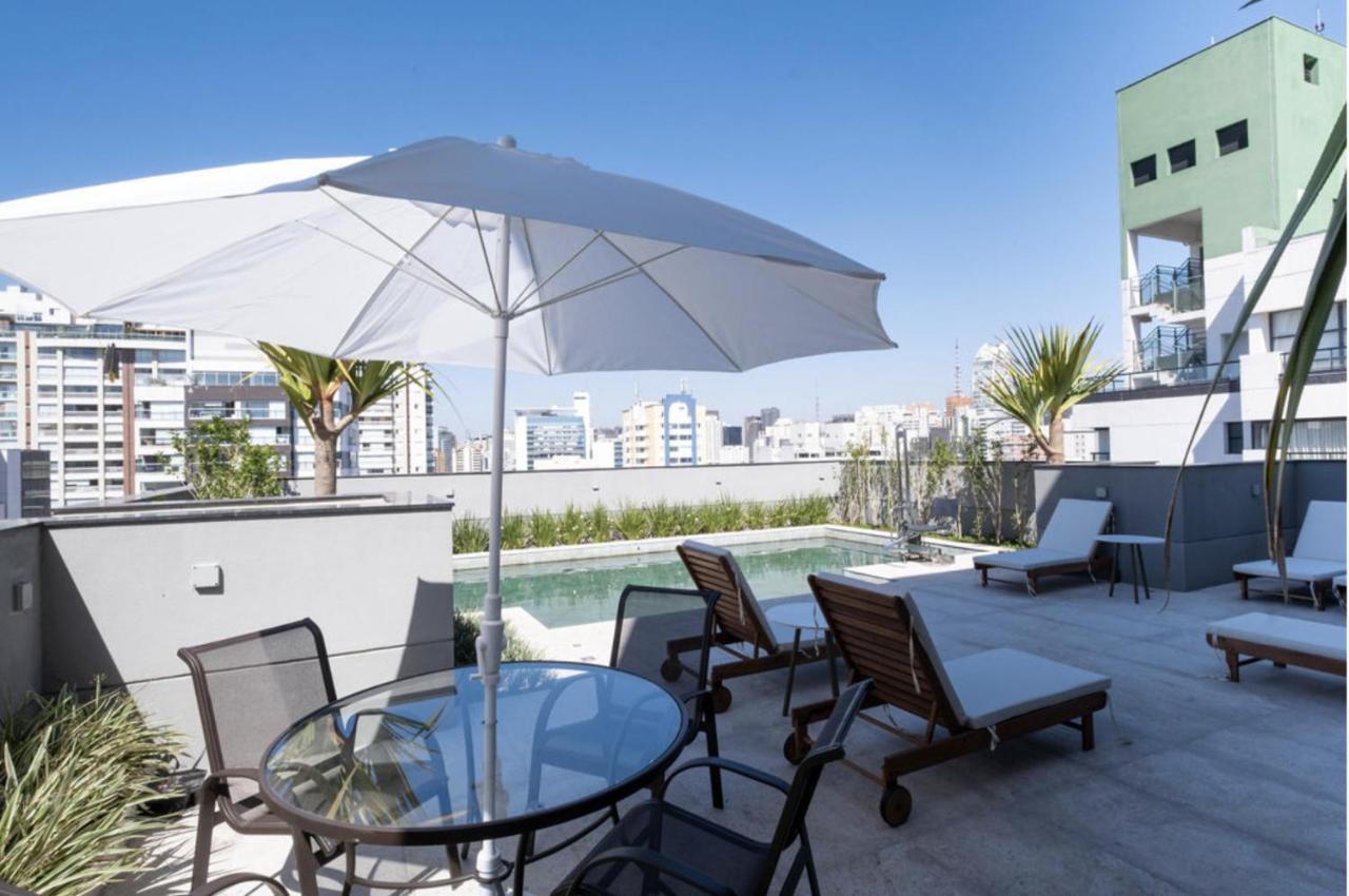 Studio Automatizado Luxo Andar Alto São Paulo Extérieur photo