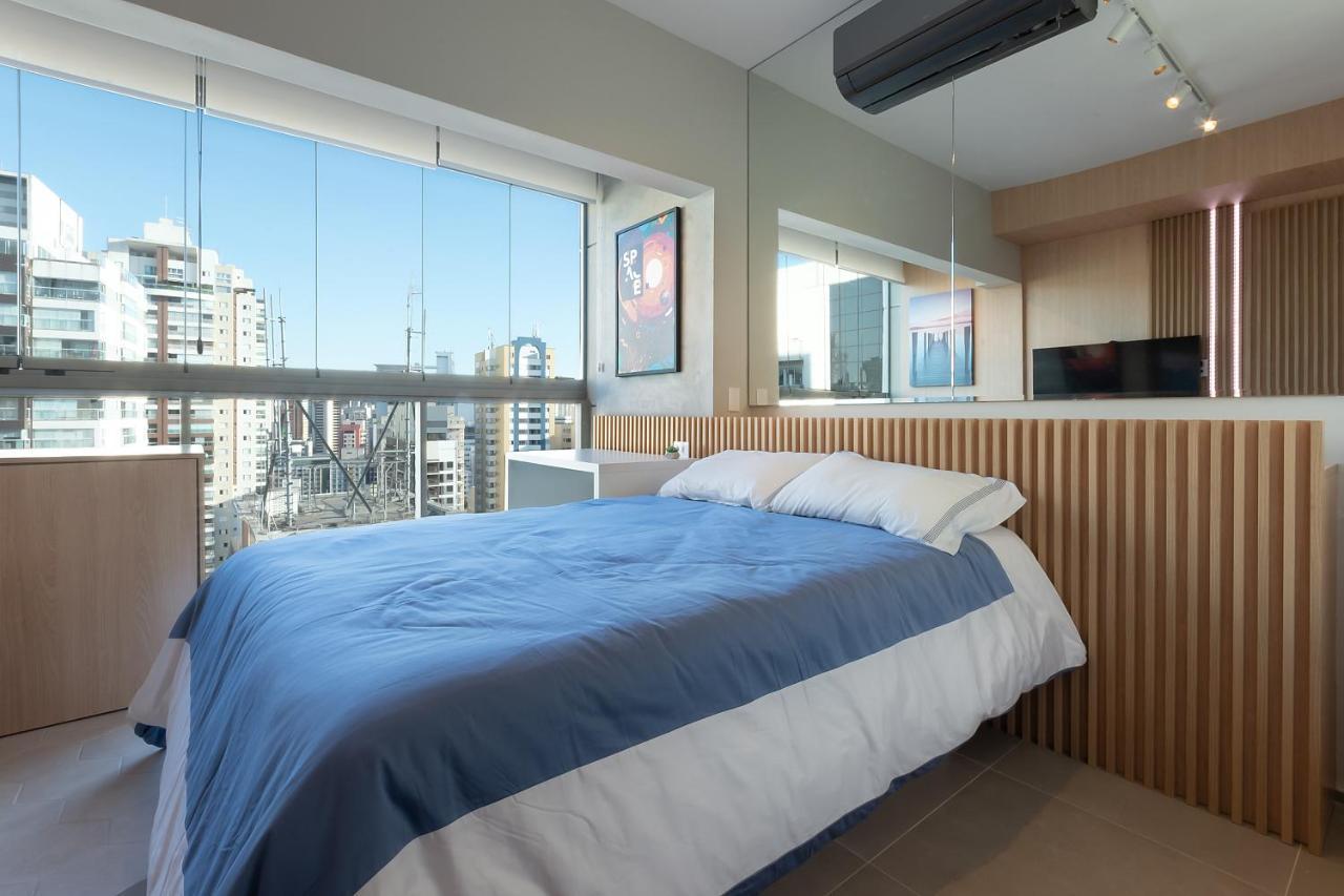 Studio Automatizado Luxo Andar Alto São Paulo Extérieur photo