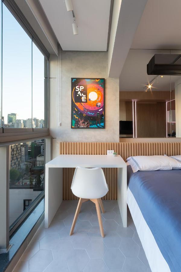 Studio Automatizado Luxo Andar Alto São Paulo Extérieur photo