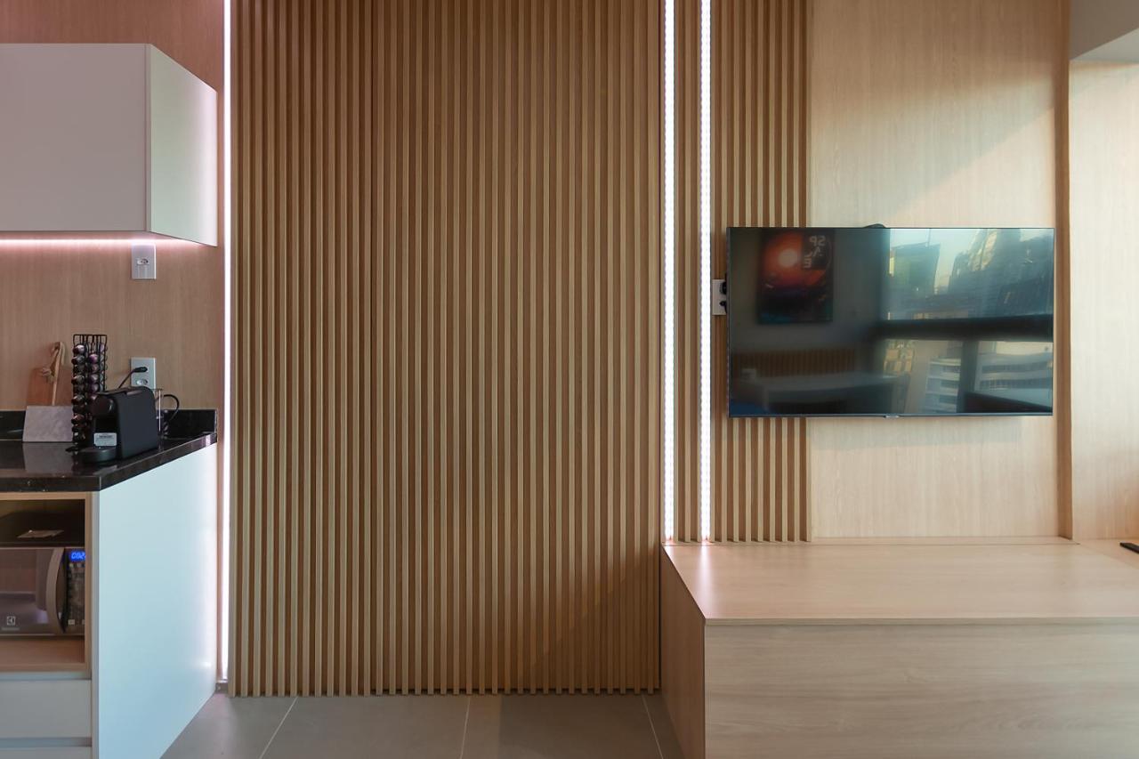 Studio Automatizado Luxo Andar Alto São Paulo Extérieur photo